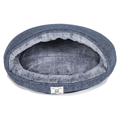 DGS Chill Kuzzi Hundehule med Beroligende Effekt i Skiferblå